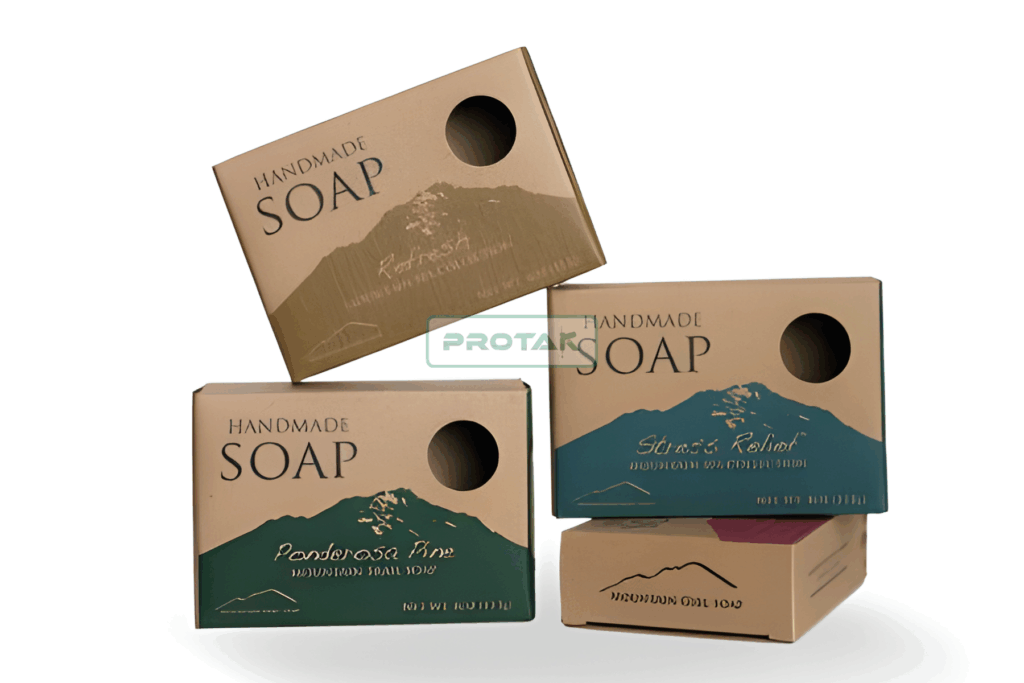 Protak Label Keo Nóng Chảy Dán Hộp Xà Phòng (SOAP) - PROTAK