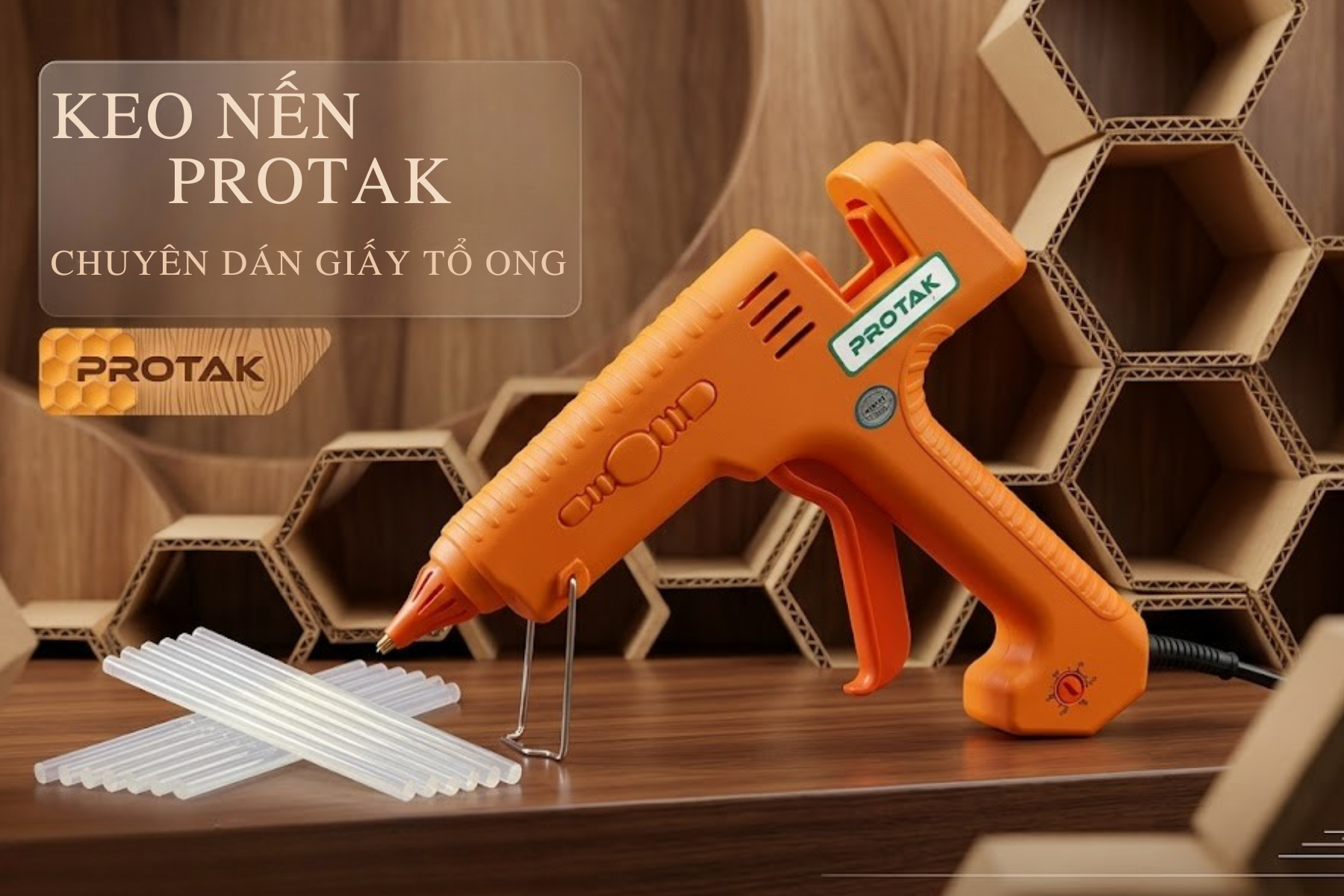 Keo Nến Dán Giấy Tổ Ong Chất Lượng Cao